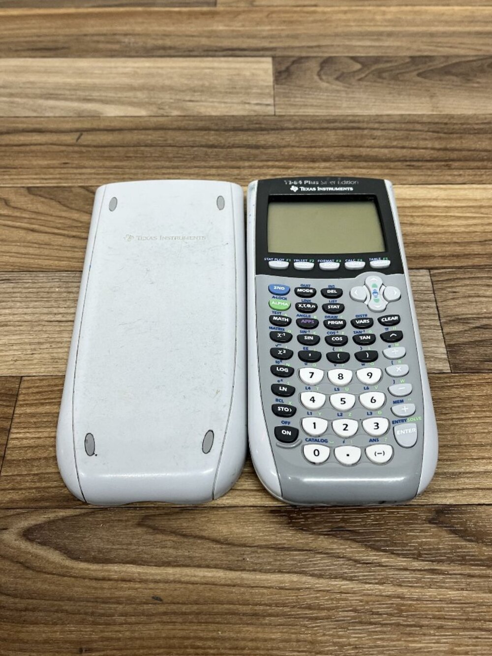 Texas Instruments TI-84 Plus Silver Edition Silver Graphing Calculator W/ Cover